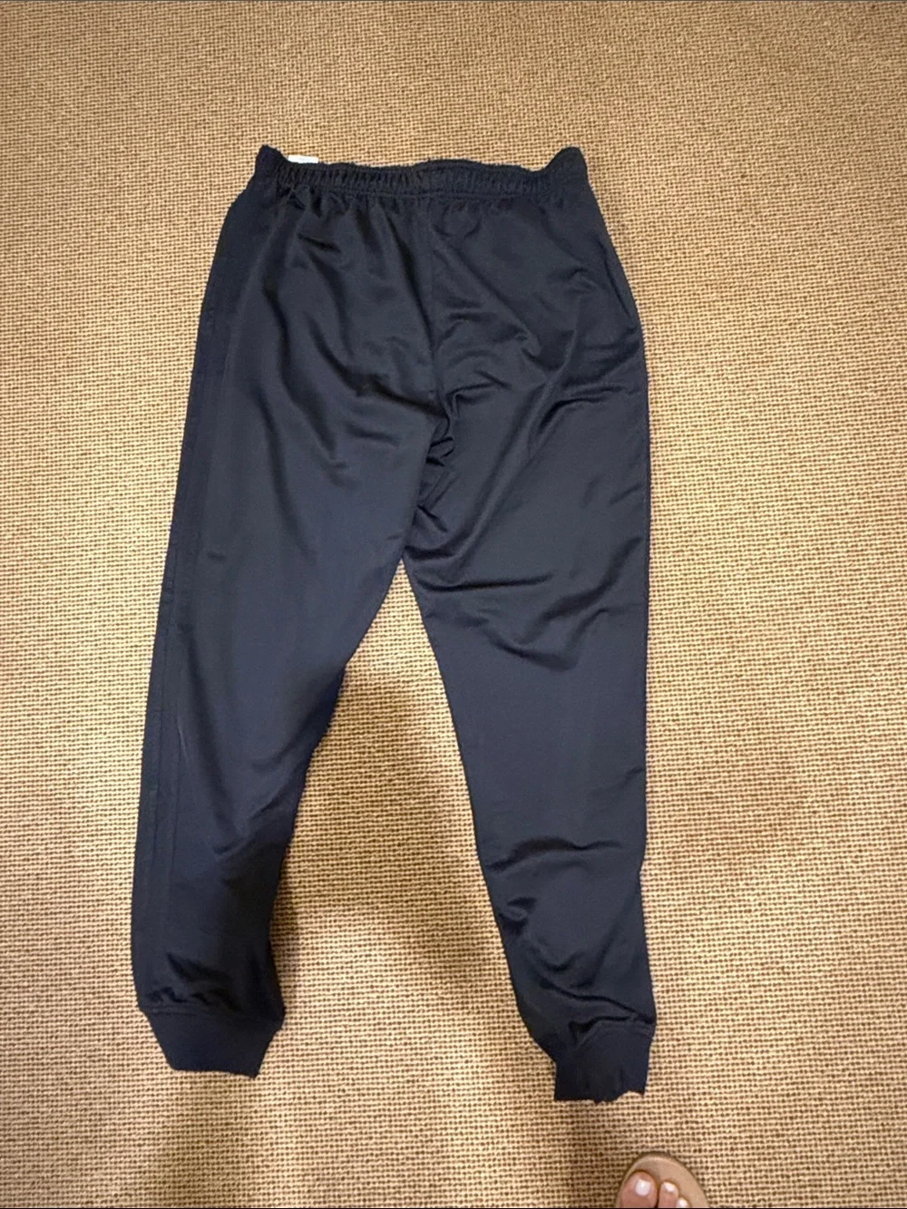 adidas mens black Track Joggers